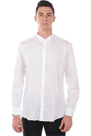 D.A. Daniele Alessandrini Hombre, Camisas, Blanco, Talla: XL