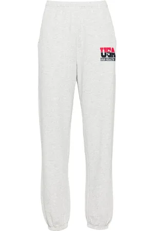 Sporty & Rich Mujer, Pantalones, Gris, Talla: S