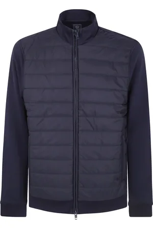 FAY Hombre, Chaquetas, Azul, Talla: L