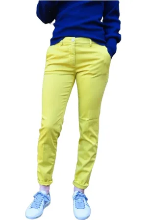 Masons Mujer, Pantalones, Amarillo, Talla: XS