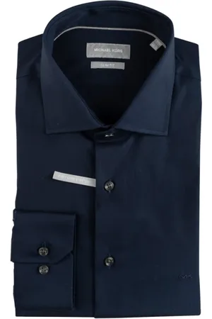 Michael Kors Hombre, Camisas, Azul, Talla: 3XL