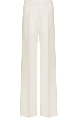 VALENTINO Mujer, Pantalones, Blanco, Talla: S