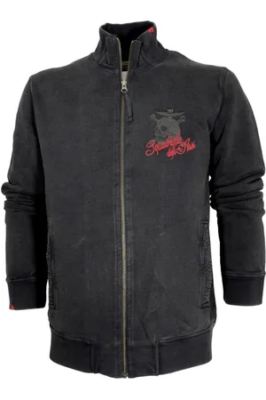 Aeronautica Militare Hombre, Sudaderas, Negro, Talla: 2XL
