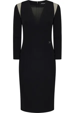 Dsquared2 Mujer, Vestidos, Negro, Talla: S