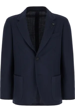 LARDINI Hombre, Chaquetas, Azul, Talla: 2XL