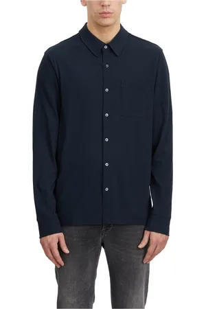 James Perse Hombre, Camisas, Azul, Talla: M