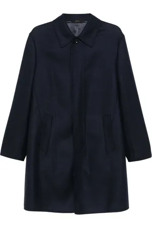 BRIONI Hombre, Abrigos, Azul, Talla: S