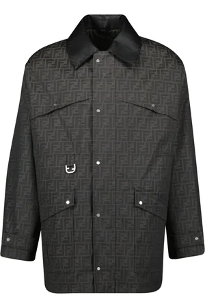 Fendi Hombre, Chaquetas, Negro, Talla: M
