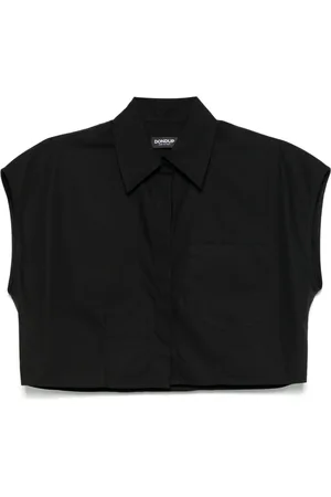 Dondup Mujer, Blusas y Camisas, Negro, Talla: S