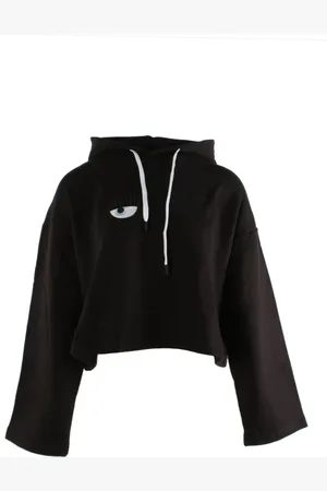 Chiara Ferragni Mujer, Sudaderas, Negro, Talla: M