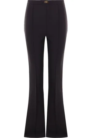 Elisabetta Franchi Mujer, Pantalones, Negro, Talla: XS