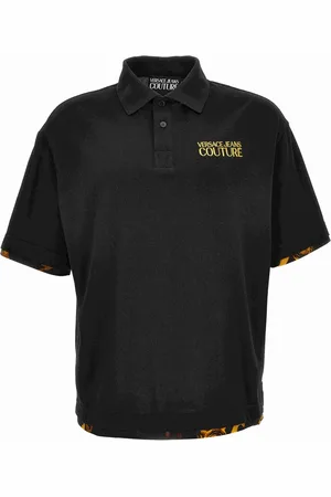 VERSACE Hombre, Camisetas, Negro, Talla: S