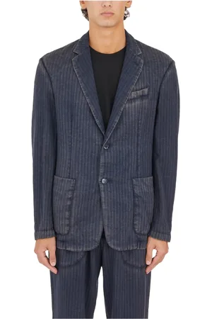 BARENA Hombre, Chaquetas, Azul, Talla: L