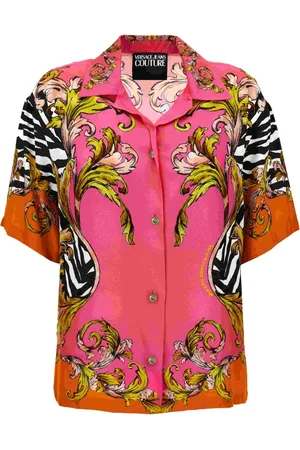 VERSACE Mujer, Blusas y Camisas, Rosa, Talla: L