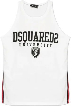 Dsquared2 Hombre, Camisetas, Blanco, Talla: XL