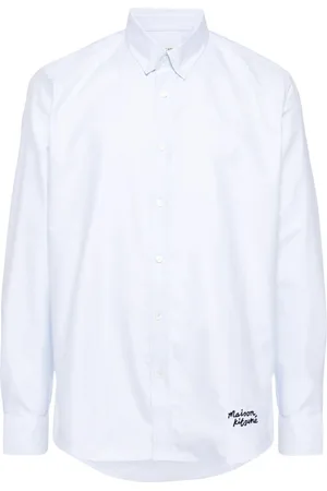 Maison Kitsuné Hombre, Camisas, Blanco, Talla: S