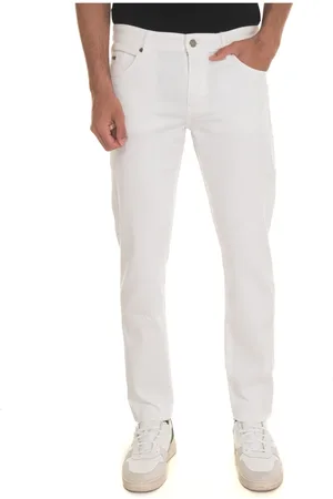 HUGO BOSS Hombre, Vaqueros, Blanco, Talla: W40
