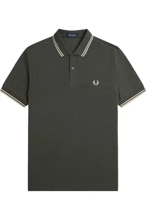 Fred Perry Hombre, Camisetas, Azul, Talla: L