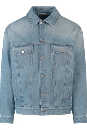 VALENTINO Hombre, Chaquetas, Azul, Talla: L