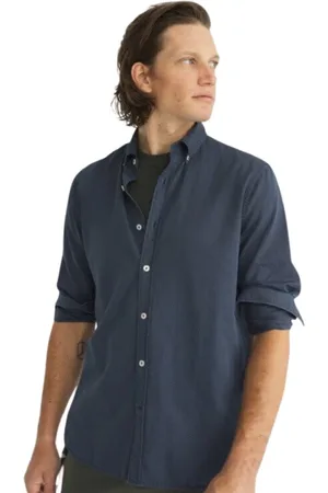 ECOALF Hombre, Camisas, Azul, Talla: M
