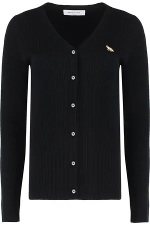 Maison Kitsuné Mujer, Jerseys, Negro, Talla: L