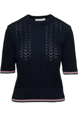 Thom Browne Mujer, Jerseys, Azul, Talla: S