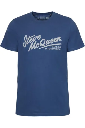 Barbour Hombre, Camisetas, Azul, Talla: L