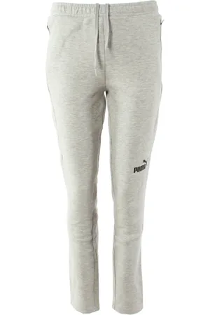 PUMA Hombre, Pantalones, Gris, Talla: L