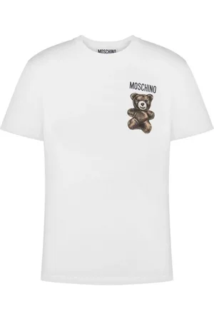 Moschino Hombre, Camisetas, Blanco, Talla: S