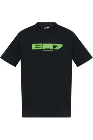 EA7 Hombre, Camisetas, Azul, Talla: M