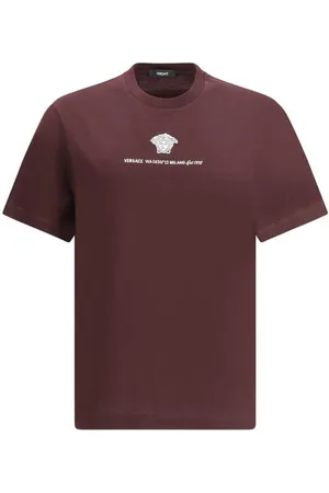 VERSACE Hombre, Camisetas, Púrpura, Talla: M