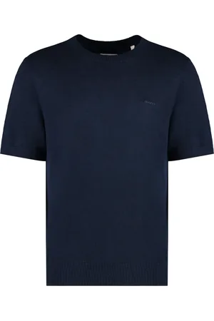 GANT Hombre, Camisetas, Azul, Talla: M