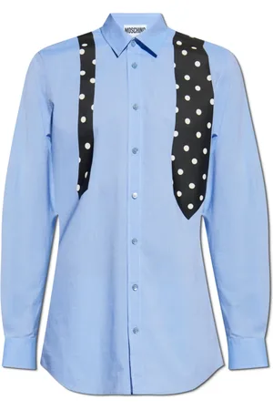 Moschino Hombre, Camisas, Azul, Talla: L