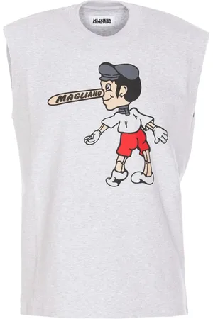 MAGLIANO Hombre, Camisetas, Gris, Talla: S