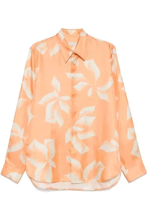 DRIES VAN NOTEN Hombre, Camisas, Naranja, Talla: M
