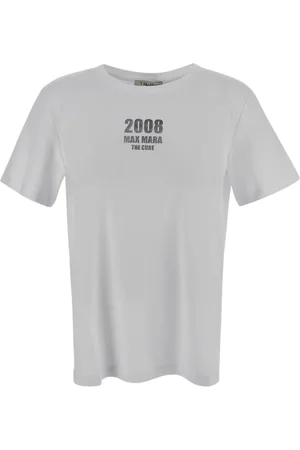 Max Mara Mujer, Camisetas, Blanco, Talla: M