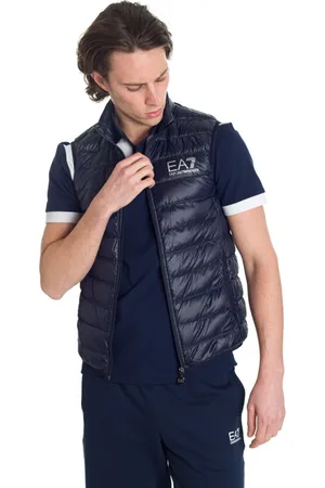 EA7 Hombre, Chaquetas, Azul, Talla: L