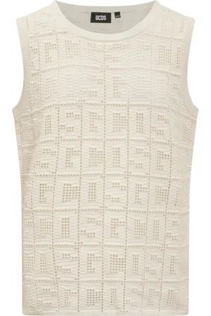 GCDS Hombre, Camisetas, Blanco, Talla: M