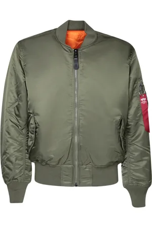 Alpha Industries Hombre, Chaquetas, Verde, Talla: XL