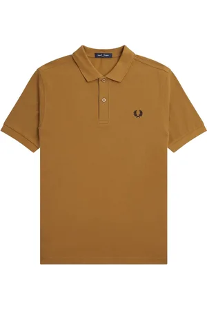 Fred Perry Hombre, Camisetas, Marrón, Talla: 2XL