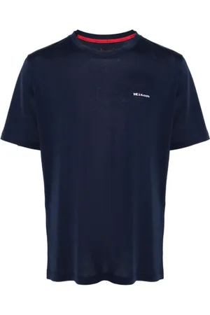 Kiton Hombre, Camisetas, Azul, Talla: L