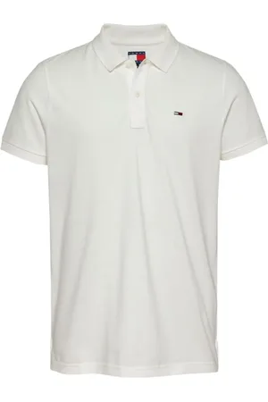 Tommy Hilfiger Hombre, Camisetas, Blanco, Talla: L