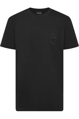 BILLIONAIRE Hombre, Camisetas, Negro, Talla: L