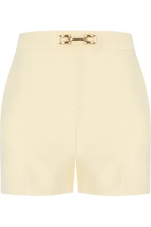 Elisabetta Franchi Mujer, Pantalones cortos, Amarillo, Talla: XS