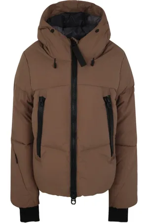 JG1 Mujer, Chaquetas, Marrón, Talla: L