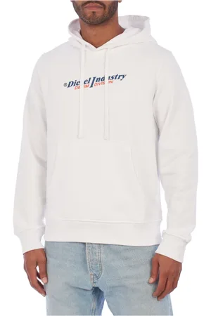 Diesel Hombre, Sudaderas, Blanco, Talla: 2XL