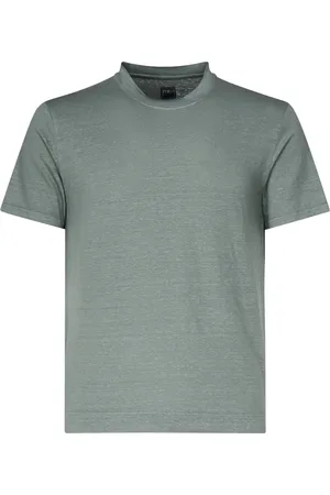 FEDELI Hombre, Camisetas, Verde, Talla: M