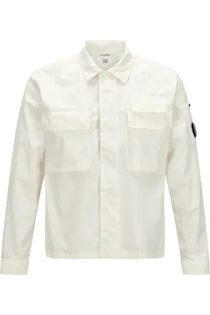 C.P. Company Hombre, Camisas, Blanco, Talla: XL