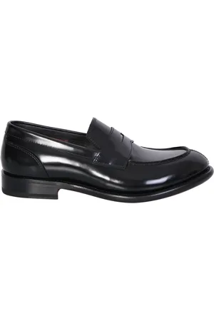 santoni Hombre, Zapatos, Negro, Talla: 44 EU