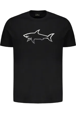 Paul & Shark Hombre, Camisetas, Negro, Talla: L